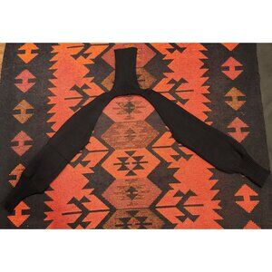 NEW Sexy Ribbed Knit Black Bolero Shrug Sweater Long Sleeves Stretchy Cropped